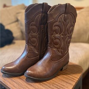 Cat & Jack Girls Cowboy Boots